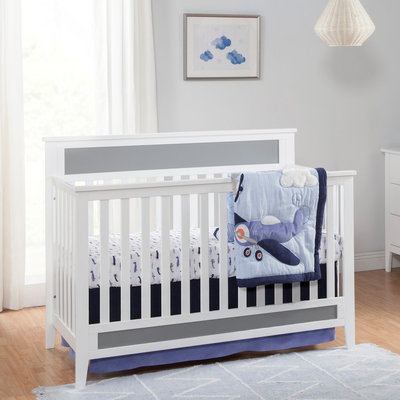 Davinci Standard Full-sized Crib White Gray, White/Gray