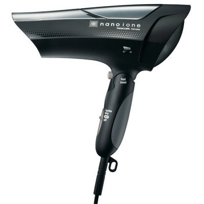 Tescom Nano Ion (Nanoione) 1200W Hair Dryer TID1000 - Black