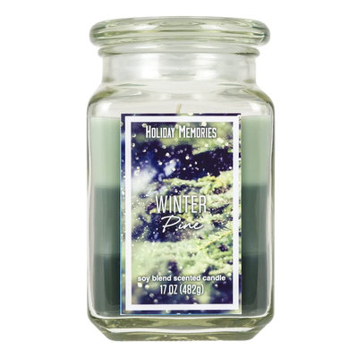 Winter Pine 17-oz. Tri-Pour Candle Jar, Multicolor