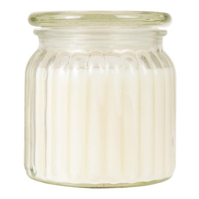 Sparking Snowflake 13-oz. Candle Jar, White