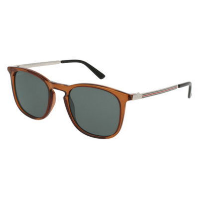 GG0136S-002 Havana Gold 51mm Gucci GG0136S Sensual Romantic Man Sunglasses