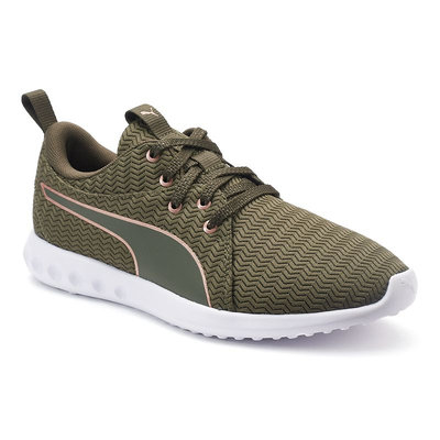 PUMA Carson 2 Metallic Women's Running Sneakers, Size: 8, Green