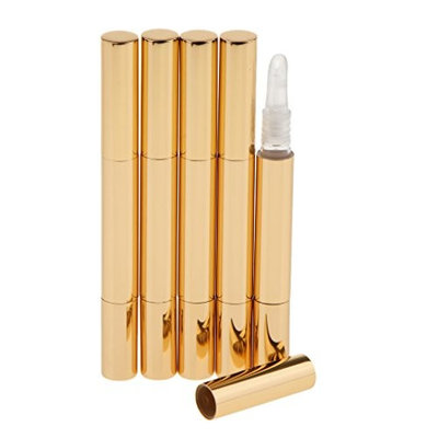 Baoblaze New 5Pcs/Set 3ml Empty Lip Gloss Container/Eyelash Liquid Tube/Nail Oil Pen/Oil Container - G