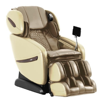 OSAKI Alpina SL Track Roller Design Massage Chair w/ 6 Massage Styles, Beige