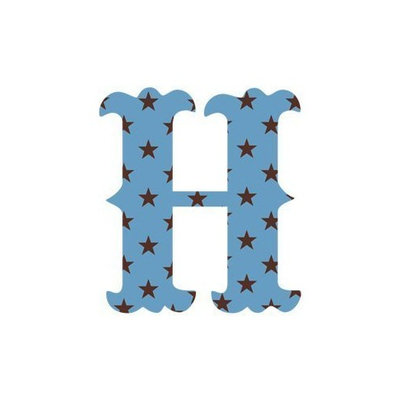 WallCandy Arts Luv Letters Stars Wall Stickers, H