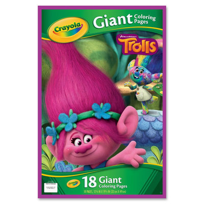 Dreamworks Trolls Giant Coloring Pages