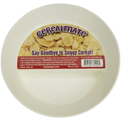 Just Solutions! Always Crunchy Never Soggy Innovative Cereal Bowl