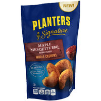 Planters Signature Maple Mesquite BBQ Whole Cashews Bag