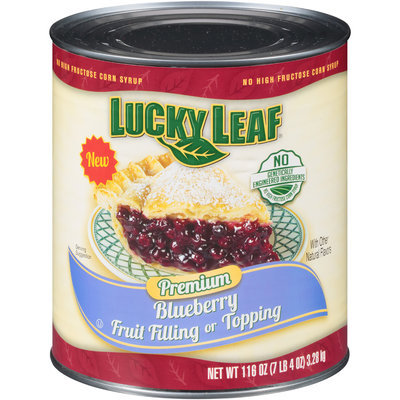 Lucky Leaf® Premium Blueberry Fruit Filling or Topping 116 oz. Can