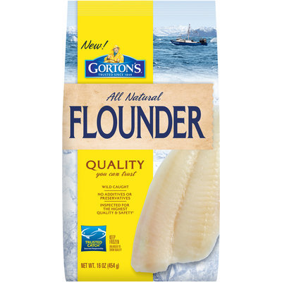 Gorton's® All Natural Flounder 12 oz. Bag