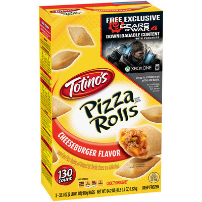 Totino's™ Cheeseburger Pizza Rolls™ 130 ct Box