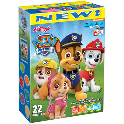 Kellogg's® Paw Patrol™ Assorted Fruit Flavored Snacks 22 ct Box