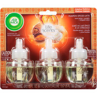 Air Wick® Life Scents™ Pumpkin Spiced Latte Scented Oil Refills 3-0.67 fl. oz. Bottles
