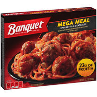 Banquet® Mega Meal Spaghetti & Meatballs 13.2 oz. Box