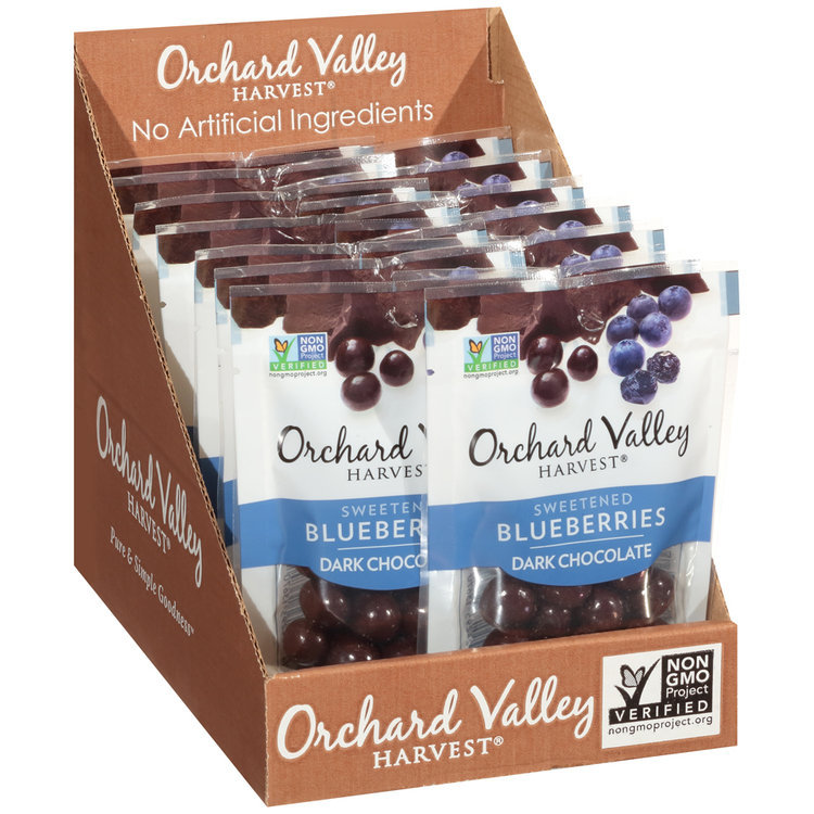 orchard valley harvest® dark chocolate sweetened blueberries Reviews 2019
