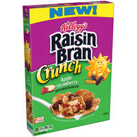 Kellogg's® Raisin Bran Crunch® Apple Strawberry Cereal 14.5 oz. Box