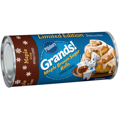 Pillsbury Grands!™ Limited Edition Maple Brown Sugar Rolls & Maple Icing 5 ct Can