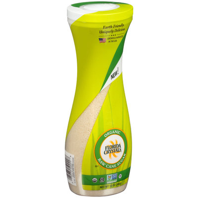 Florida Crystals® Organic Raw Cane Sugar 12 oz. Bottle