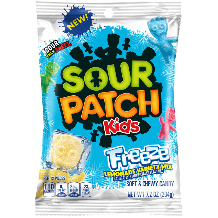 Sour Patch Kids Freeze Candy 7.2 oz. Bag Reviews 2019