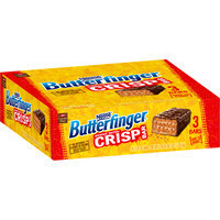 BUTTERFINGER Crisp Candy Bars 2.01 oz. Bars, 18 ct Carton