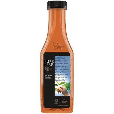 Lipton Pure Leaf Peach Iced Tea 18.5 fl. oz. Bottle