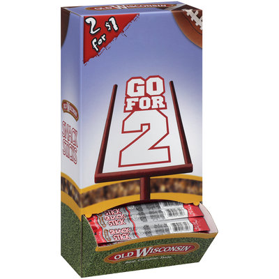 Old Wisconsin® Original Pork & Beef Sausage Snack Stick 0.5 oz. Pack