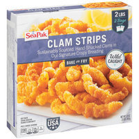 SeaPak® Clam Strips 32 oz. Box