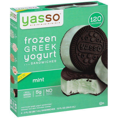 Yasso® Mint Frozen Greek Yogurt Sandwiches