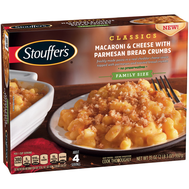Stouffer's Macaroni & Cheese With Parmesan Bread Crumbs Classics