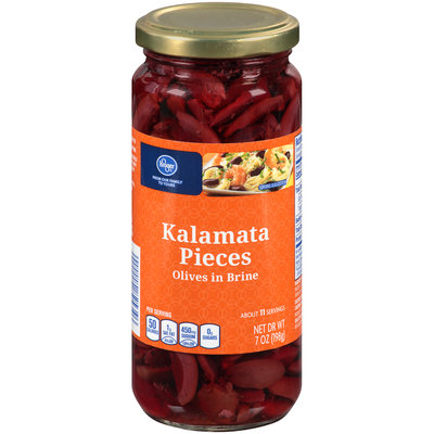 Kroger® Kalamata Pieces Olives in Brine 7 oz. Jar