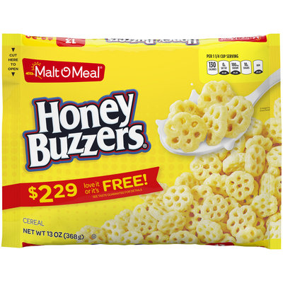 Malt-O-Meal® Honey Buzzers® Cereal 13 oz. Bag