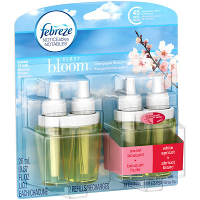 Noticeables Febreze NOTICEables First Bloom Dual Oil Refills Air Freshener (2 Count, 1.75 oz)