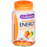 Vitafusion™ Everyday Energy Peach Tea Flavor Adult Gummy Dietary Supplement 40 ct Bottle