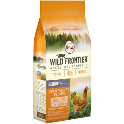 Nutro™ Wild Frontier™ Ancestral Inspired Open Valley Recipe Senior Cat Food 5 lb. Bag