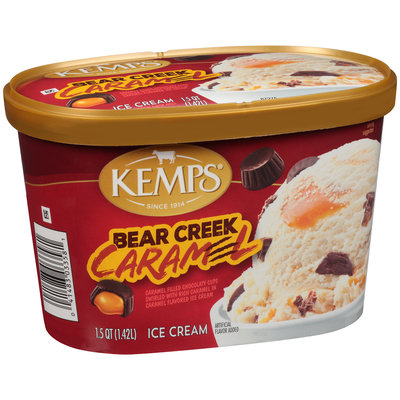 Kemps® Bear Creek Caramel Ice Cream 1.5 qt. Tub