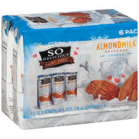 So Delicious® Dairy Free Vanilla Almondmilk Beverage 6-8 fl. oz. Aseptic Pack