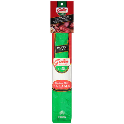 Gallo® Italian Dry Salame Family Size 18.5 oz. Chub