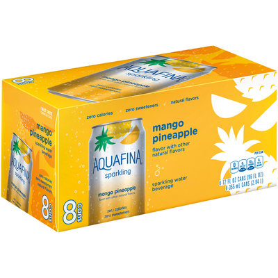 Aquafina® Sparkling Mango Pineapple Water 8-12 fl. oz. Cans