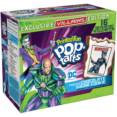 Kellogg's® Printed Fun® Pop Tarts® Frosted Chocolate Sugar Cookie Toaster Pastries 16 ct Box