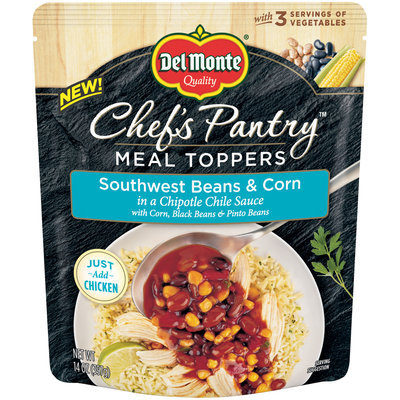 Del Monte® Chef's Pantry Meal Toppers Southwest Beans & Corn