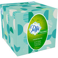 Plus Puffs Plus Lotion Facial Tissues, 1 Cube, 56 Tissues per Cube