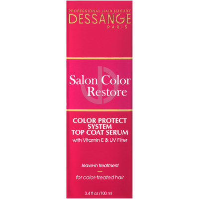 Dessange Paris Salon Color Restore Color Protect System Top Coat Serum Leave-In Treatment 3.4 fl. oz. Box