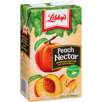 Libby's® Premium Peach Nectar 32 fl. oz. Carton