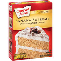 Duncan Hines® Signature Banana Supreme Cake Mix 15.25 oz. Box
