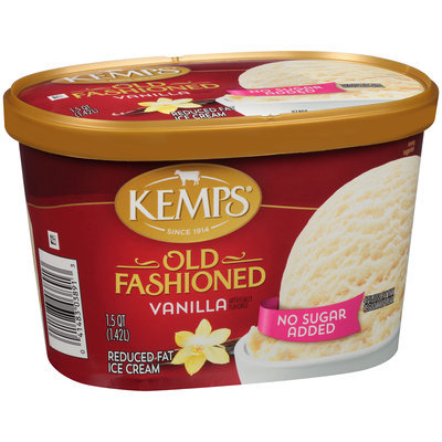 Kemps® No Sugar Added Old Fashioned Vanilla Reduced Fat Ice Cream 1.5 qt. Tub