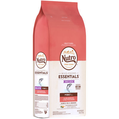 Nutro™ Wholesome Essentials™ Small Bites Adult Salmon, Brown Rice & Sweet Potato Recipe Dog Food 5 lb Bag