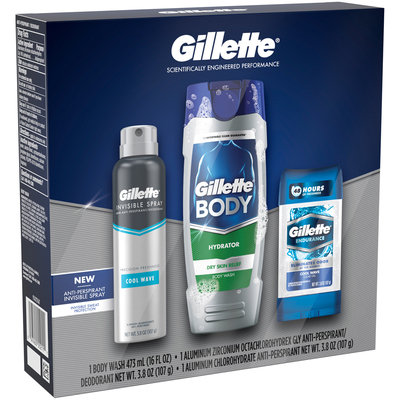 Gillette® Gift Pack 3 pc Box