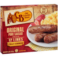 CB Old Country Store® Original Pork Sausage Links 9.6 oz. Box