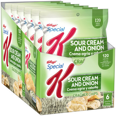 Special K® Kellogg's Sour Cream and Onion Cracker Chips