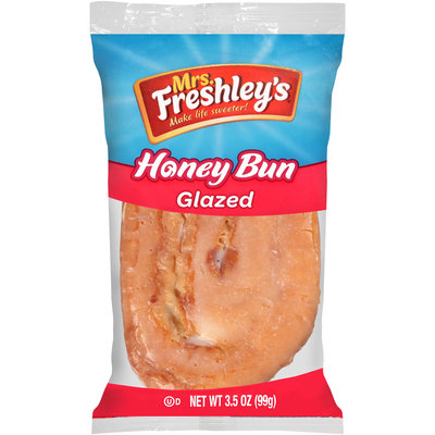 Mrs. Freshley's® Glazed Honey Bun 3.5 oz. Wrapper